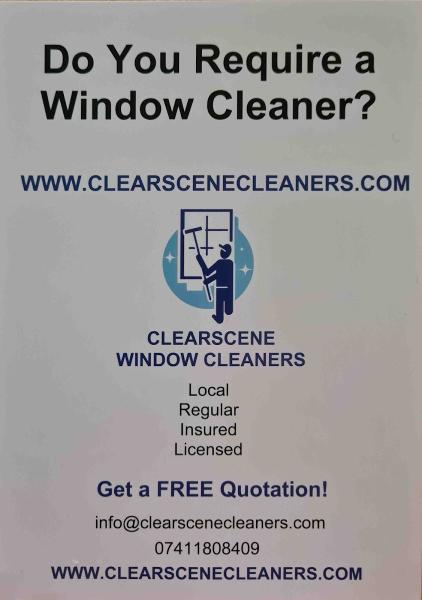 Clearscene Window Cleaning! Licensed & Insured ! Frames