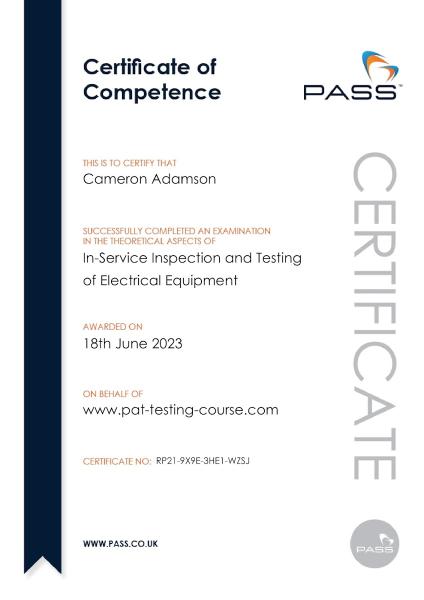 PAT Testing Fife