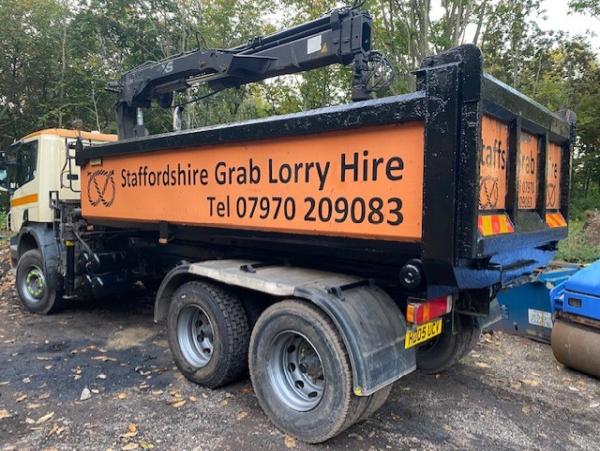 Staffordshire Grab Lorry Hire