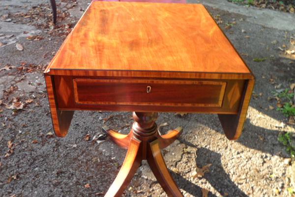 Padouk Traditional French Polishing