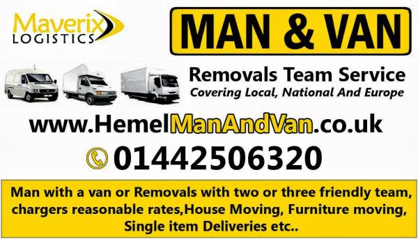 Man and van Hemel Hempstead