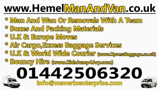 Man and van Hemel Hempstead