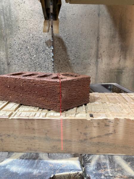 Buckley Brick Cutting