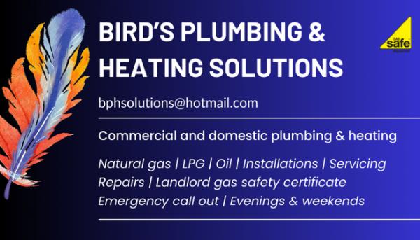 Bird's Plumbing and Heating Solutions