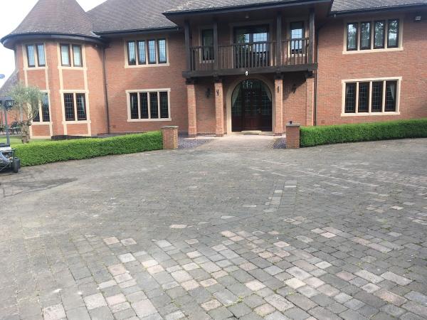 Drive and Patio Jet Wash Cleaning Lichfield