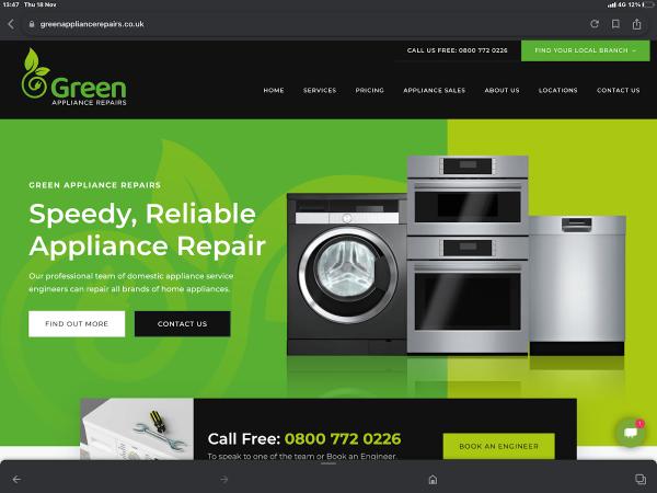 Green Appliance Repairs