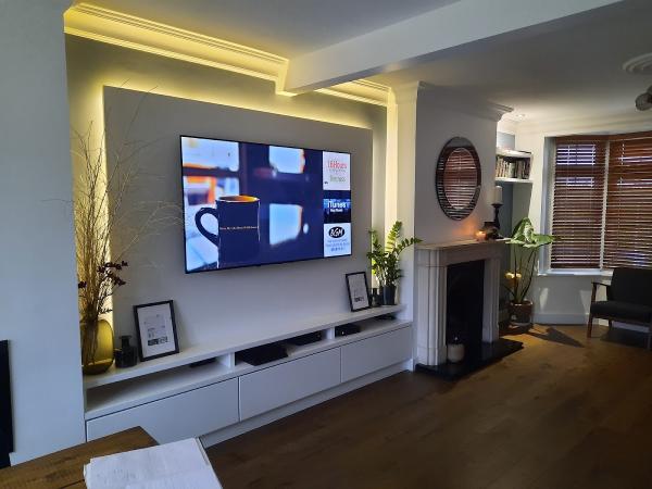 Custom Build Media Walls and Wardrobes