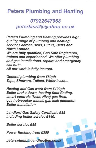 Peter's Plumbing and Heating