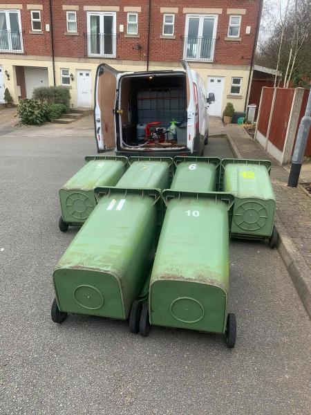 The Bin Boss Wheelie Bin Cleaning