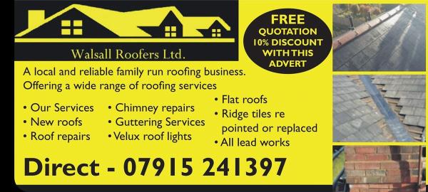 Walsall Roofers Ltd