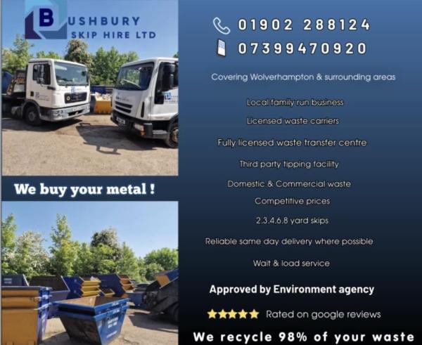 Bushbury Skip Hire