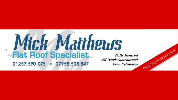 Mick Matthews Flat Roofing Specialist