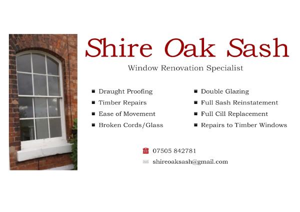 Shire Oak Sash