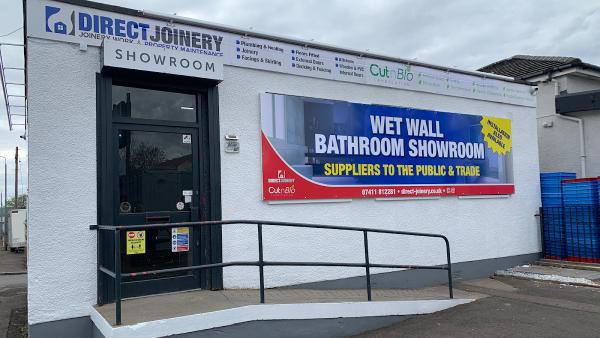 Direct Joinery & Plumbing Ltd Wetwall Bathroom Showroom