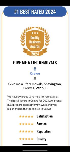 Give me a Lift Removals