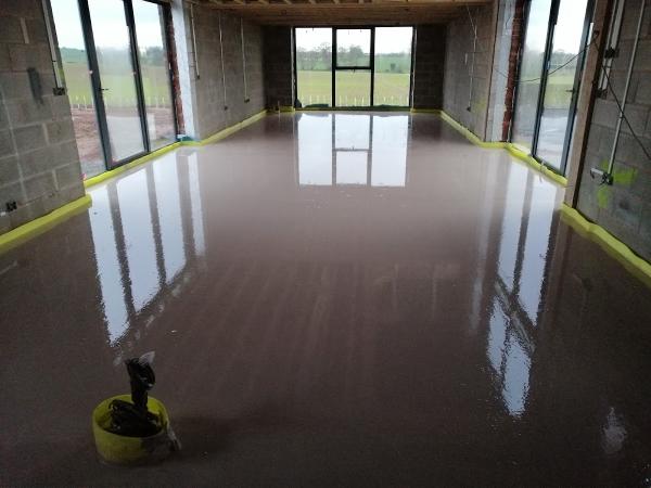 G M Brook Liquid Floor Screed