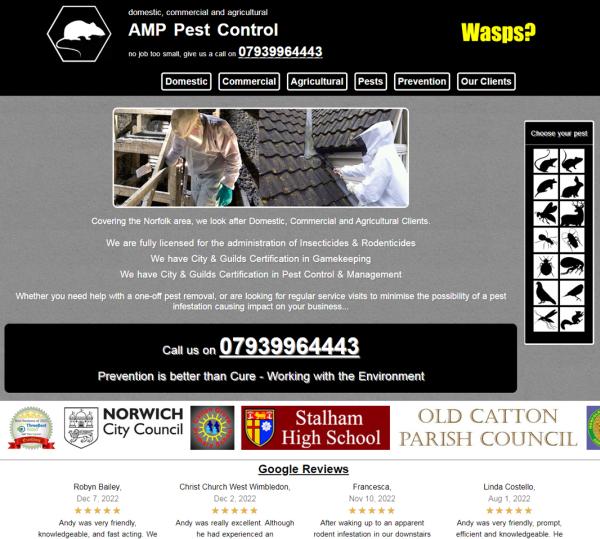 AMP Pest Control Norwich Norfolk