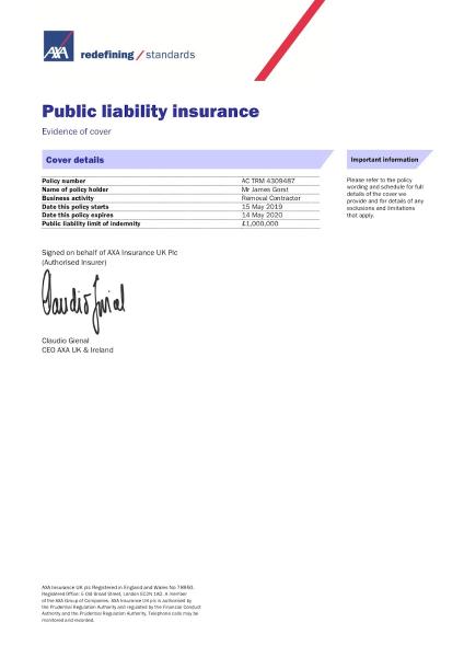 Hartford Man & van Removals