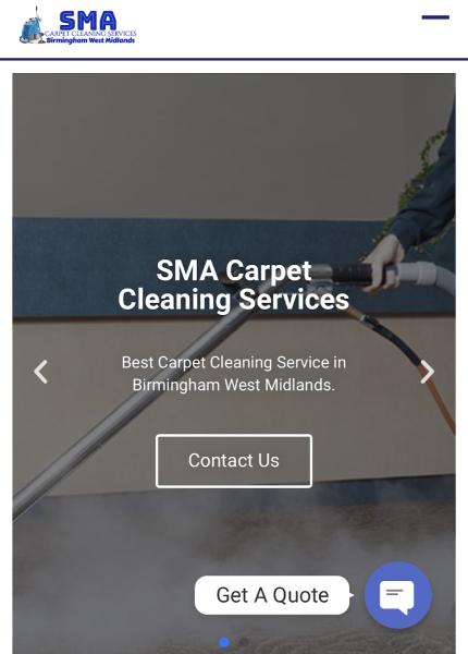 SMA Carpet Cleaning Services Birmingham Westmidland