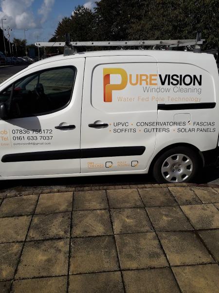 Purevision Window Cleaning.