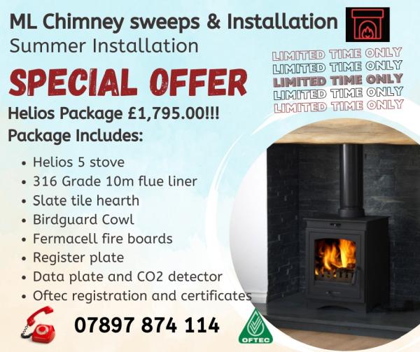 M L Chimney Sweeps & Installations