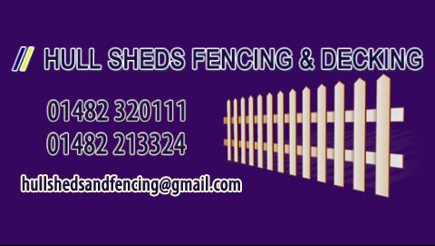 Hull Sheds and Fencing