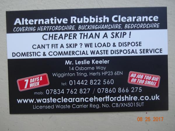 Alternative Rubbish Clearance