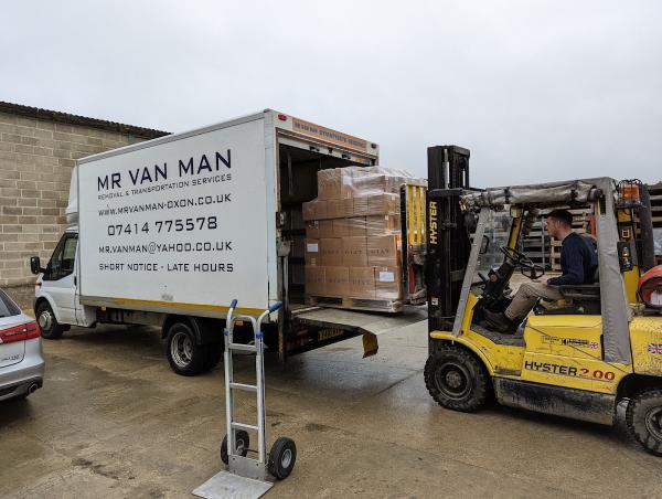 MR VAN MAN Removals Oxford