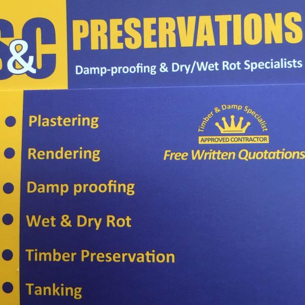 S&C Preservations Damp Proofing Specialist