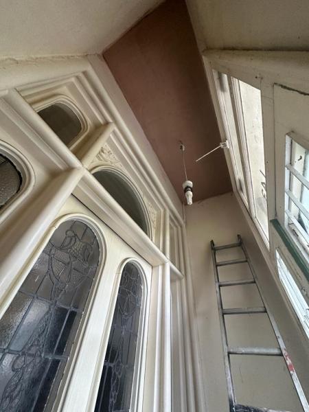 LV Maintenance Hull. Plastering