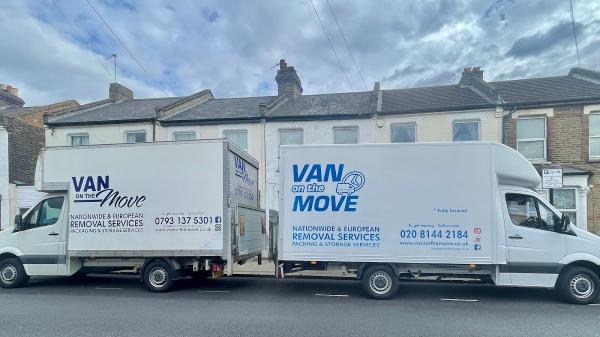 House Removals VAN on the Move