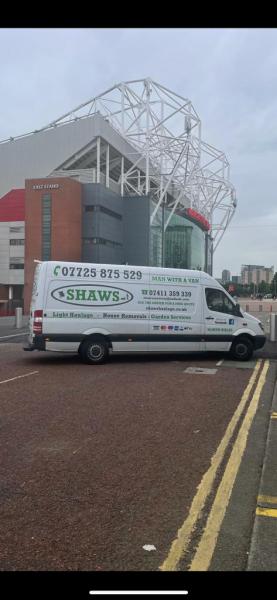 Shaws Man With a van