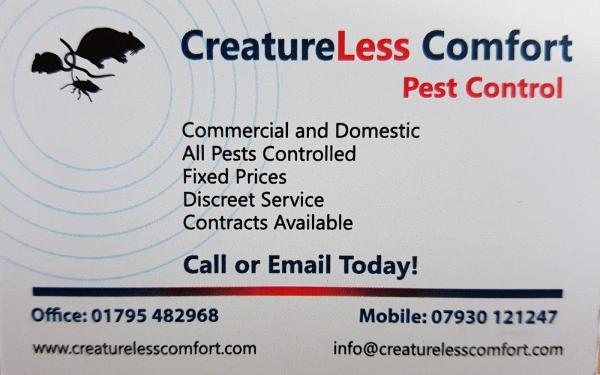 Creatureless Comfort Pest Control