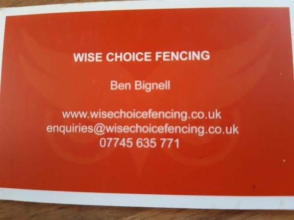 Wise Choice Fencing