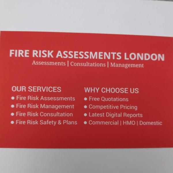 Fire Risk Assessments London