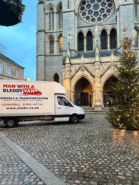 Man With a Bleddy van Removals & Clearance