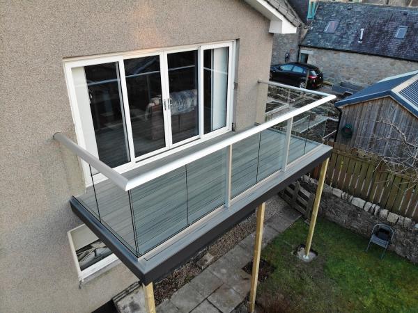 Elmswood Decking and Glass Railing