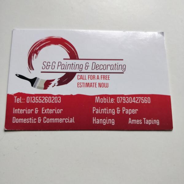 S & G Painting and Decorating