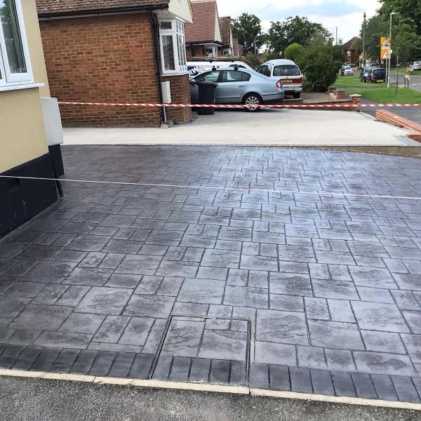 Imprinted Concrete Paving