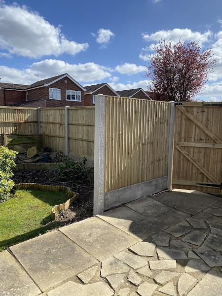 Yorkshire Fence and Flag