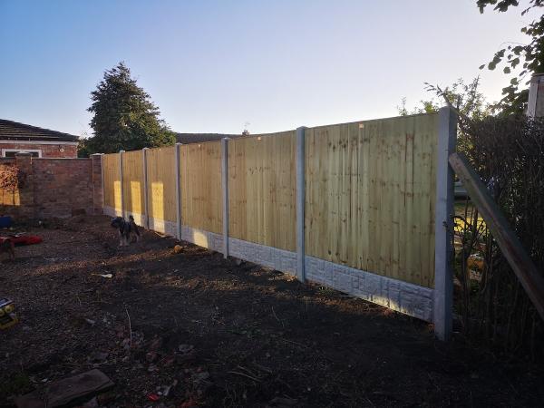 Yorkshire Fence and Flag