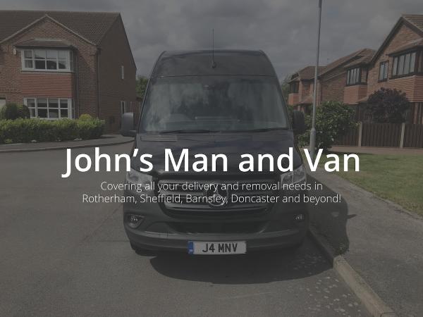 Johns Man and van