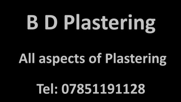 B D Plastering