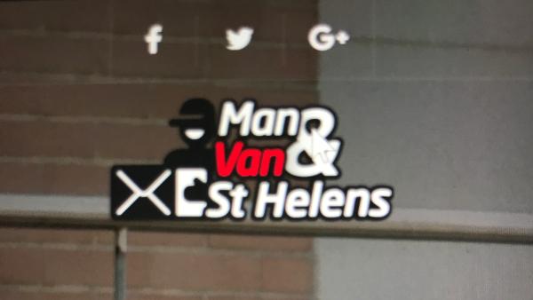 Man and van Saint Helens