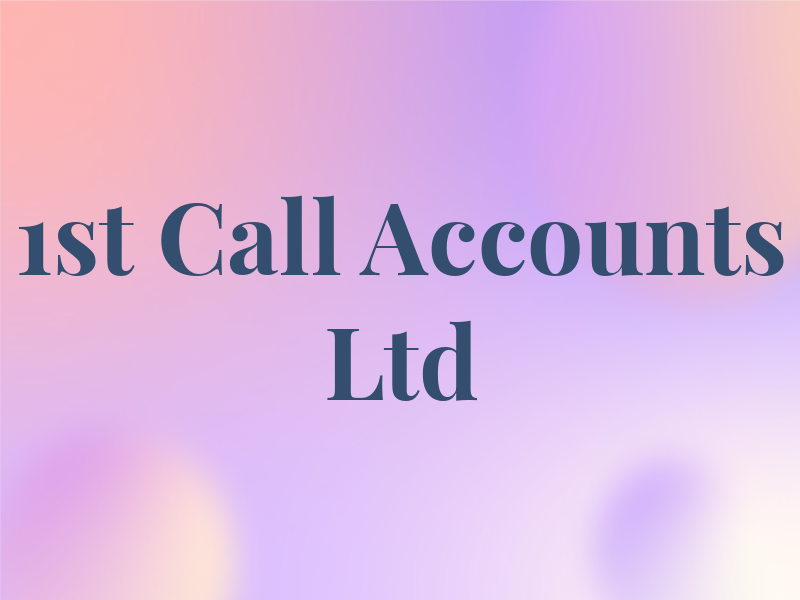1st Call Accounts Ltd