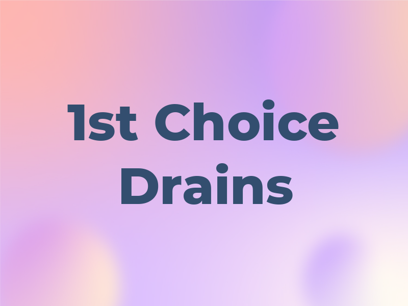 1st Choice Drains