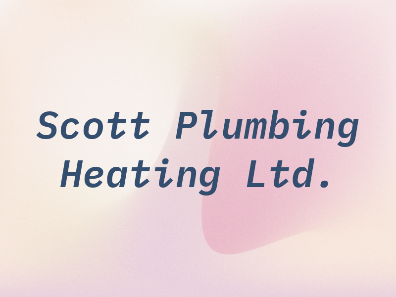 M A Scott Plumbing and Heating Ltd.