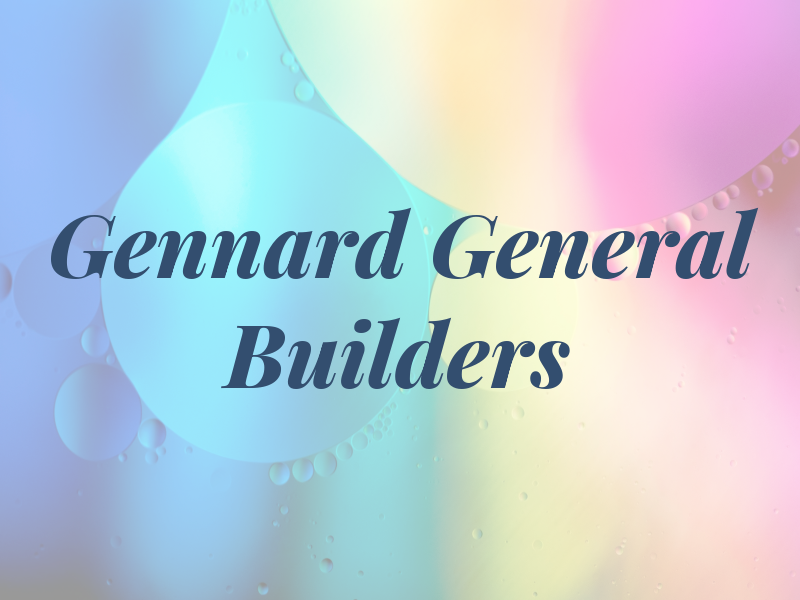 M Gennard General Builders Ltd
