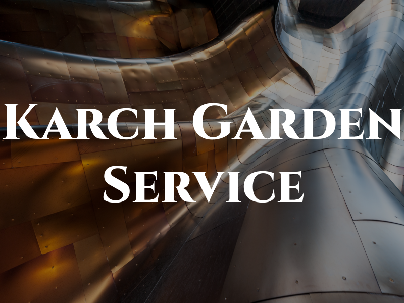 M Karch Garden Service