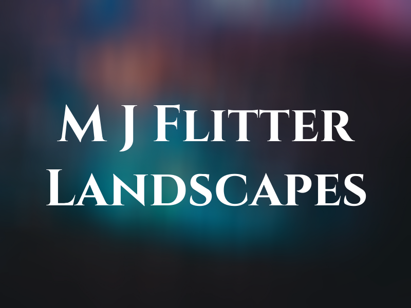 M J Flitter Landscapes